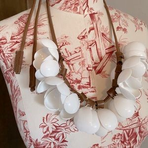 Floral statement necklace